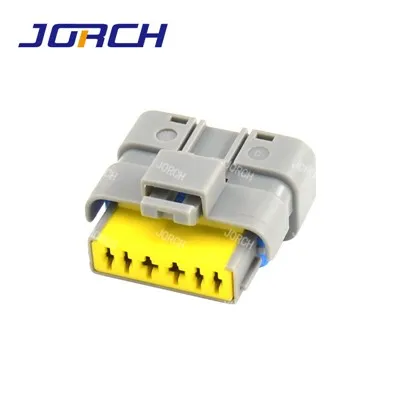 FCI Auto 6-pins kvinnelig drivstoffpumpesensor vanntett plast 211PC06958049