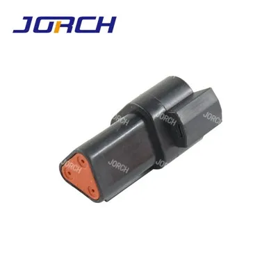 XF DT04-3P-E004 DEUTSCH DT-serien Huskoblinger 3-pinners bilkontakt svart strømsignal